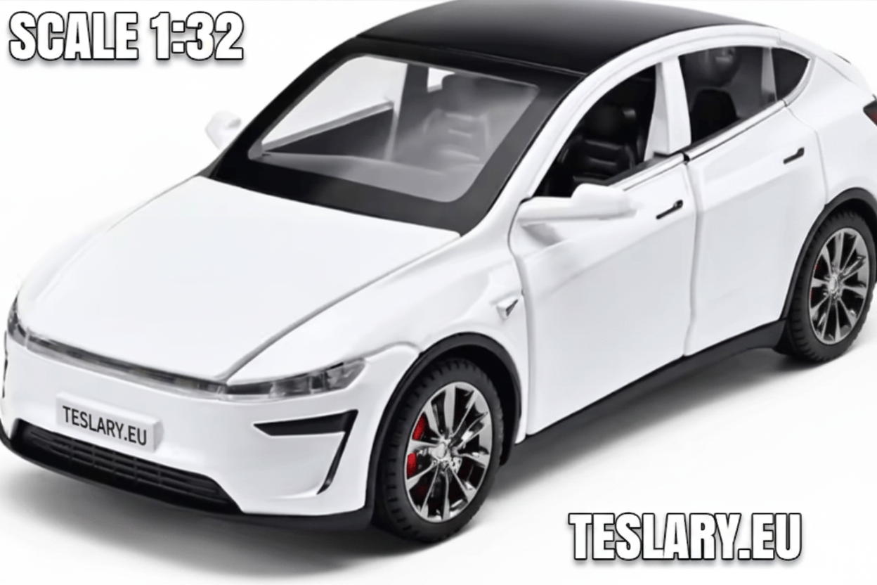 Model Y+ Juniper Unofficial 1:32 Scale Model Collectible or Toy - TESLARY Tesla Shop Accessories Europe Nederlands Dublin Cork Ireland Deutschland Espana Alicante France Italia