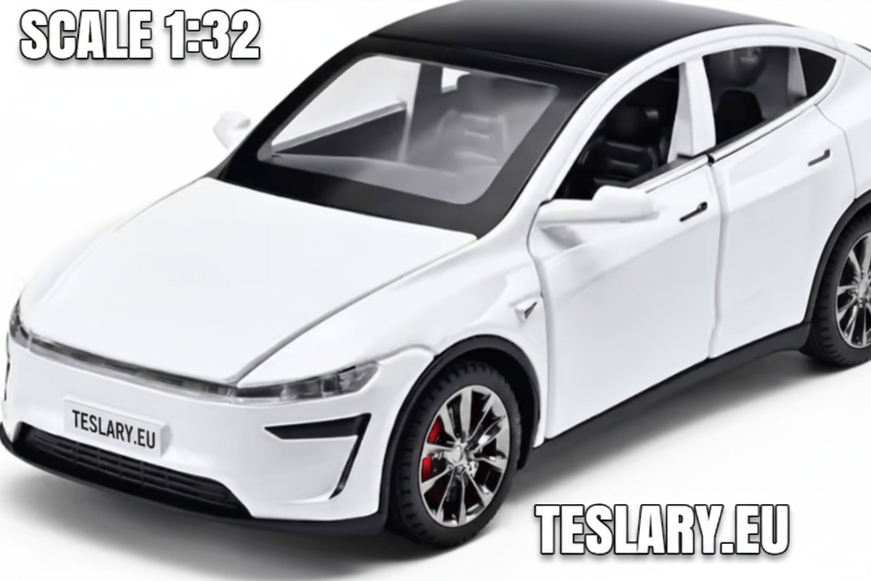 Model Y+ Juniper Unofficial 1:32 Scale Model Collectible or Toy - TESLARY Tesla Shop Accessories Europe Nederlands Dublin Cork Ireland Deutschland Espana Alicante France Italia