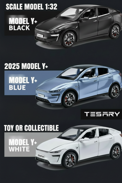 Model Y+ Juniper Unofficial 1:32 Scale Model Collectible or Toy - TESLARY Tesla Shop Accessories Europe Nederlands Dublin Cork Ireland Deutschland Espana Alicante France Italia