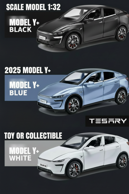 Model Y+ Juniper Unofficial 1:32 Scale Model Collectible or Toy - TESLARY Tesla Shop Accessories Europe Nederlands Dublin Cork Ireland Deutschland Espana Alicante France Italia