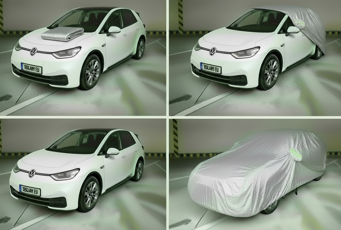 Outdoor Cover for your Tesla to Protect from Snow , Rain and more Suitable for Tesla Model 3 , Y , Highland and Juniper