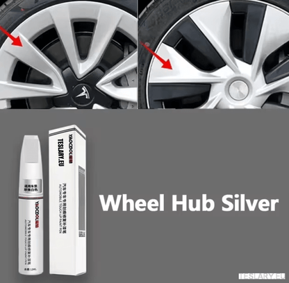 Paint Touch Up Brush Kits in Tesla Colours Body & Wheels 12ml for Model 3 Y S X - TESLARY Tesla Shop Accessories Europe Nederlands Dublin Cork Ireland Deutschland Espana Alicante France Italia