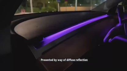 Tesla Model 3 / Y Led Ambient Lighting Dash & Wireless Chargepad