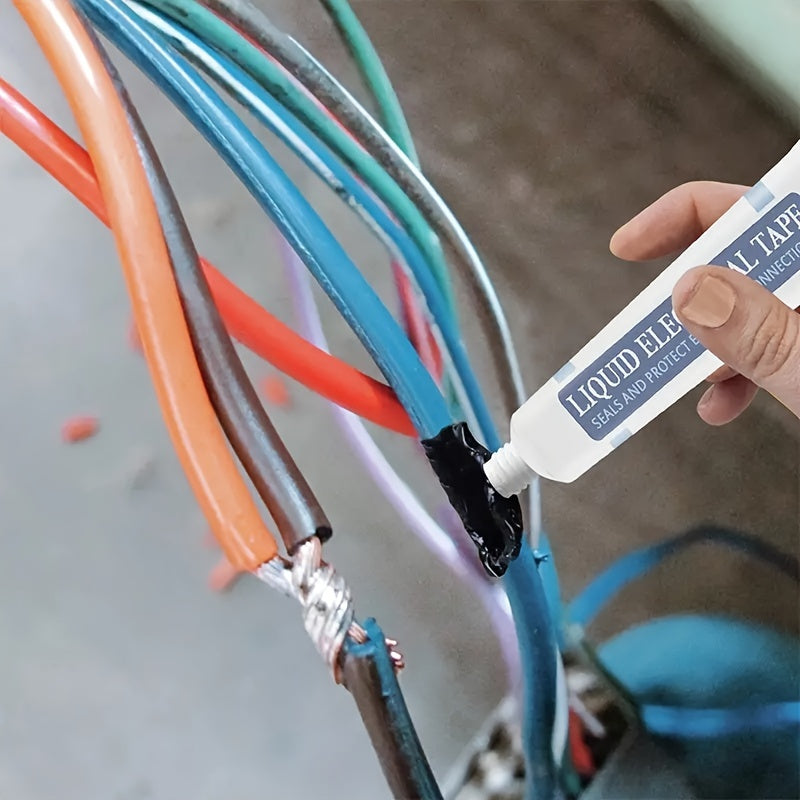 Liquid Insulating Tape Repair Rubber Electrical Wire Cable Coat Fix Line Glue Electric 
