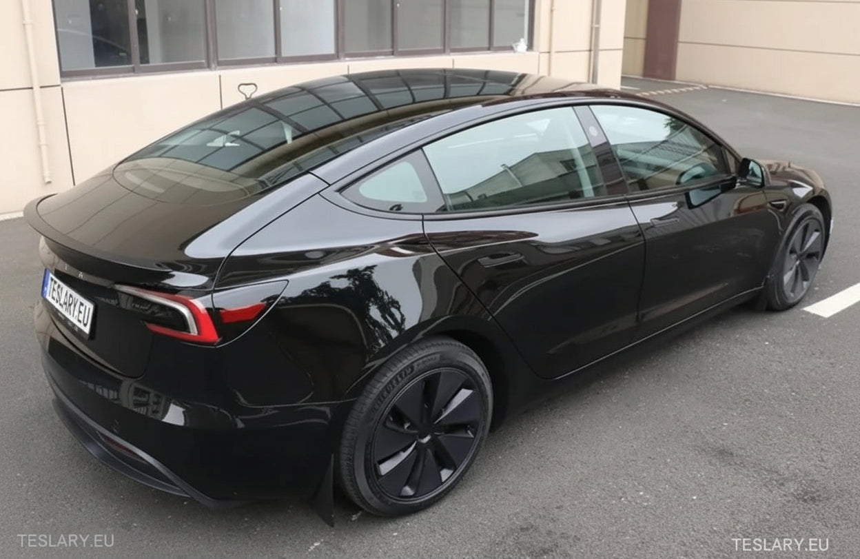 Rear Trunk Spoiler for Tesla Model 3 Highland 2024 Onwards - TESLARY Tesla Shop Accessories Europe Nederlands Ireland Deutschland Espana Alicante France Italia