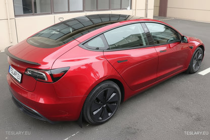 Rear Trunk Spoiler for Tesla Model 3 Highland 2024 Onwards - TESLARY Tesla Shop Accessories Europe Nederlands Dublin Cork Ireland Deutschland Espana Alicante France Italia