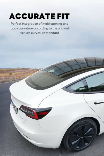 Rear Trunk Spoiler for Tesla Model 3 Highland 2024 Onwards - TESLARY Tesla Shop Accessories Europe Nederlands Ireland Deutschland Espana Alicante France Italia