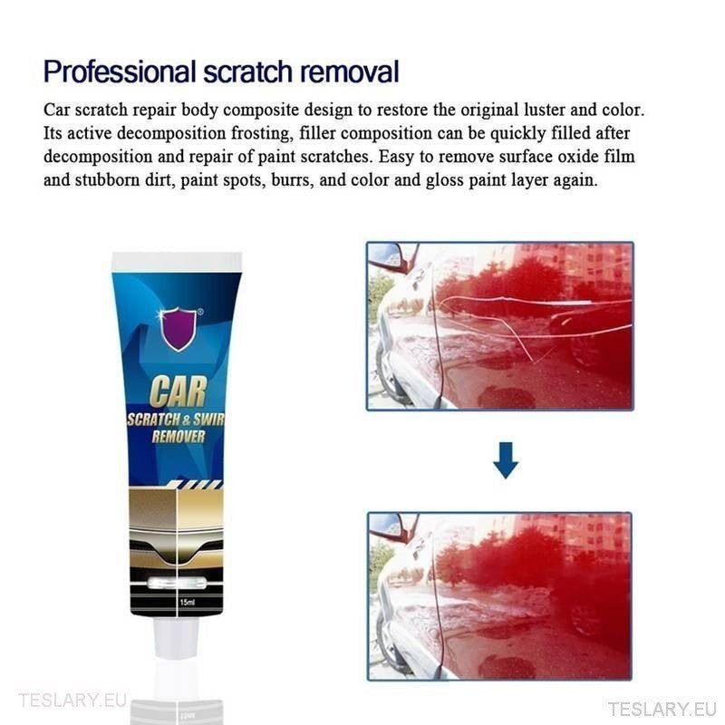 Scratch & Swirl Remover 15ml - TESLARY Tesla Shop Accessories Europe Nederlands Ireland Deutschland Espana Alicante France Italia