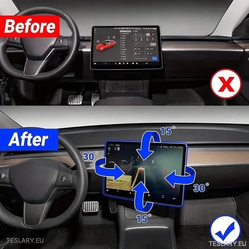 Screen Swivel & Rotation Mounting Kit for Tesla Model 3 /Y - TESLARY Tesla Shop Accessories Europe Nederlands Ireland Deutschland Espana Alicante France Italia