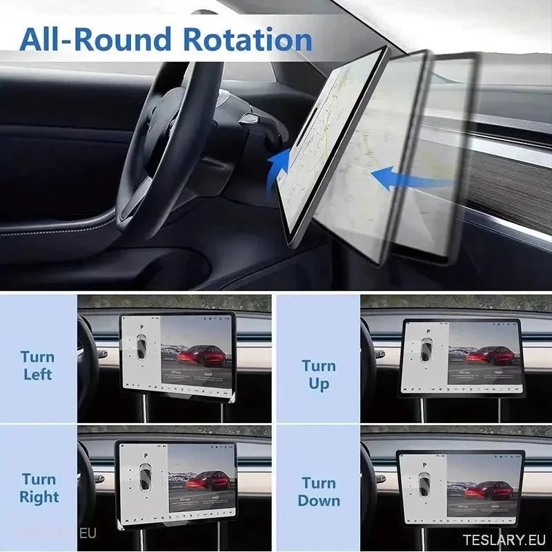 Screen Swivel & Rotation Mounting Kit for Tesla Model 3 /Y - TESLARY Tesla Shop Accessories Europe Nederlands Ireland Deutschland Espana Alicante France Italia