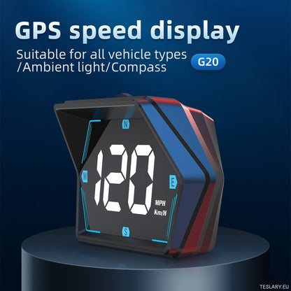 SmartDrive 2024: Advanced Car HUD with GPS & Safety Alerts - TESLARY Tesla Shop Accessories Europe Nederlands Ireland Deutschland Espana Alicante France Italia
