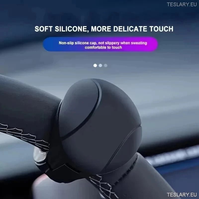 Steering Wheel Non Slip Single Hand Control Booster for Tesla Y S X 3 - TESLARY Tesla Shop Accessories Europe Nederlands Ireland Deutschland Espana Alicante France Italia