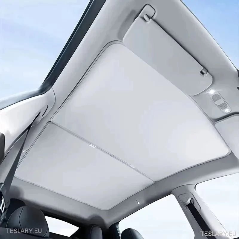 Sunshade Protection for Glass Roof for Tesla 3 & Y - TESLARY Tesla Shop Accessories Europe Nederlands Ireland Deutschland Espana Alicante France Italia