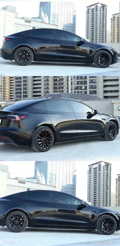 Tesla 3 Highland 18" Full Rim Silver Sport Style Wheel Covers - TESLARY Tesla Shop Accessories Europe Nederlands Ireland Deutschland Espana Alicante France Italia