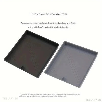 Tesla 3+ Highland Center Console Silicone Protective Tray - TESLARY Tesla Shop Accessories Europe Nederlands Ireland Deutschland Espana Alicante France Italia