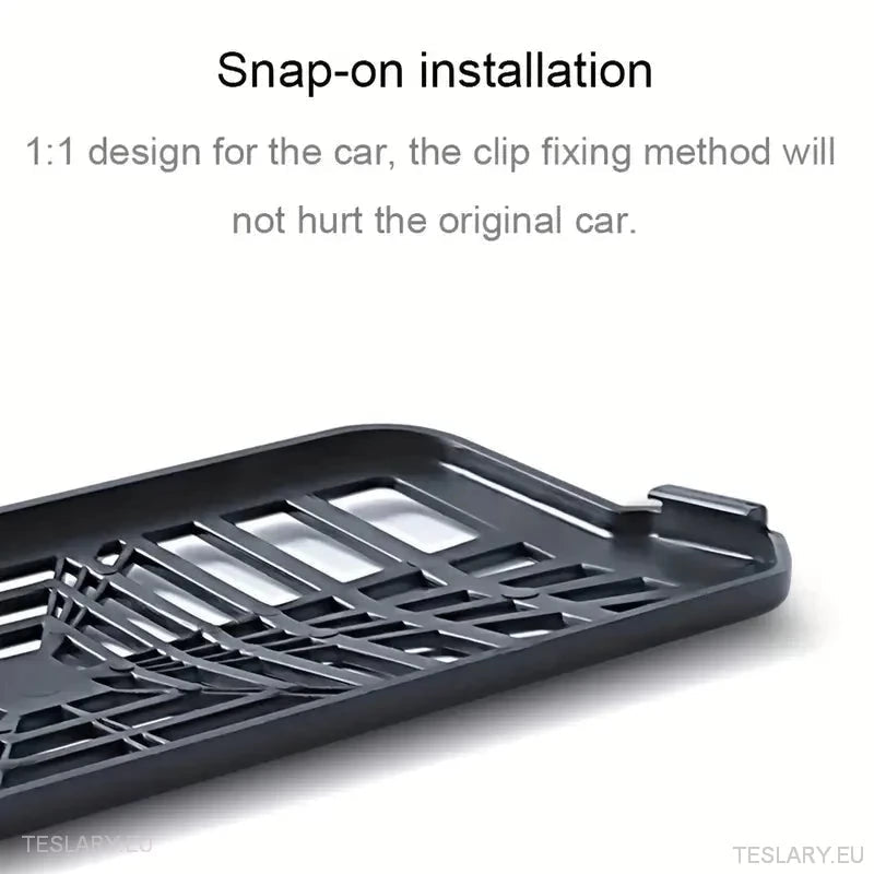 Tesla 3 Highland Under Seat Air Outlet Cover Plaid Style ( 2 Pieces ) - TESLARY Tesla Shop Accessories Europe Nederlands Ireland Deutschland Espana Alicante France Italia