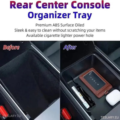 Tesla 3/Y Accessories 3 Piece Center Console Organiser Package - TESLARY Tesla Shop Accessories Europe Nederlands Ireland Deutschland Espana Alicante France Italia