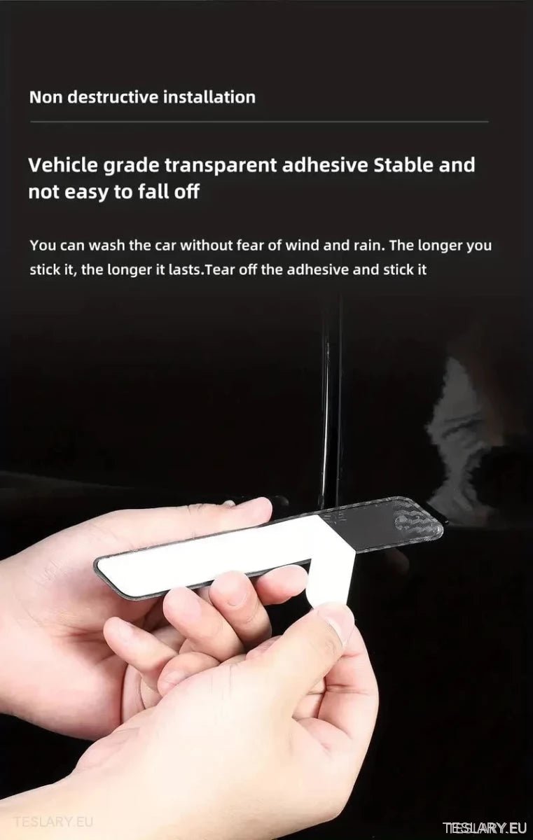 Tesla 3/Y Door Anti Collision Strips ( 4 Pack ) - TESLARY Tesla Shop Accessories Europe Nederlands Ireland Deutschland Espana Alicante France Italia