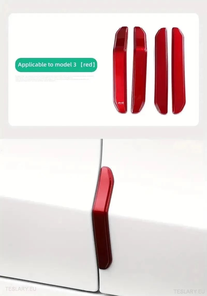Tesla 3/Y Door Anti Collision Strips ( 4 Pack ) - TESLARY Tesla Shop Accessories Europe Nederlands Ireland Deutschland Espana Alicante France Italia