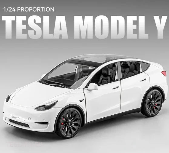 Tesla Y Model Car 1:24 Unofficial Version - Tesla Shop Europe - TESLARY.IE Ireland - France boutique- Deutschland Geschäft- España comercio - Nederland winkel- TESLARY.IE