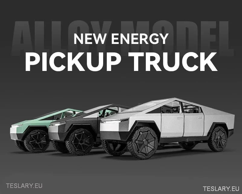 Tesla Cybertruck Model Car 1:32 Unofficial Version - TESLARY Tesla Shop Accessories Europe Nederlands Ireland Deutschland Espana Alicante France Italia