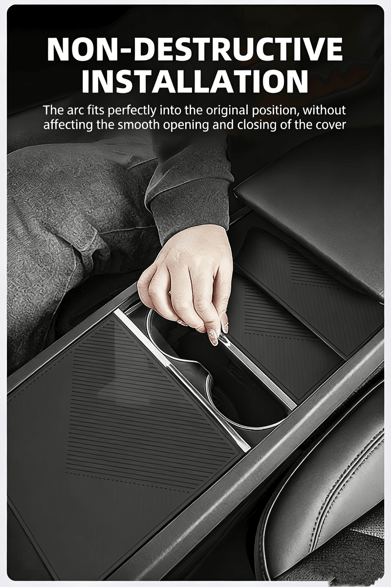 Tesla for Model Y Juniper/Launch 2025 Silicone Center Console Protector, Anti-Slip and Wear-Resistant Dashboard Cover, Car Interior Accessory, Vehicle Interior Upgrade - TESLARY Buy Tesla Shop Accessories Europe Nederlands Dublin Cork Ireland Deutschland Espana Iceland Finland France Italia