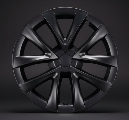 TESLA  MODEL 3 18" ARACHNID STYLE WHEEL COVERS -TESLARY.IE Tesla Shop Europe
