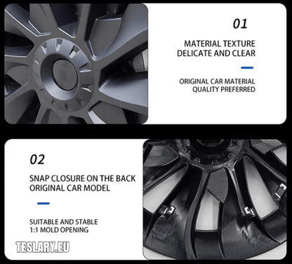 Tesla Model 3 18" UNIQUE S23 Performance - Matte Black - TESLARY Tesla Shop Accessories Europe Nederlands Dublin Cork Ireland Deutschland Espana Alicante France Italia