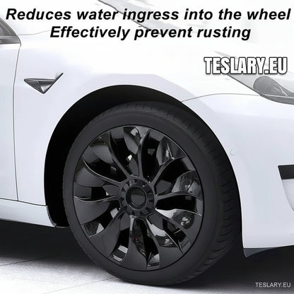 Tesla Model 3 18" UNIQUE S23 Performance - Matte Black - TESLARY Tesla Shop Accessories Europe Nederlands Ireland Deutschland Espana Alicante France Italia