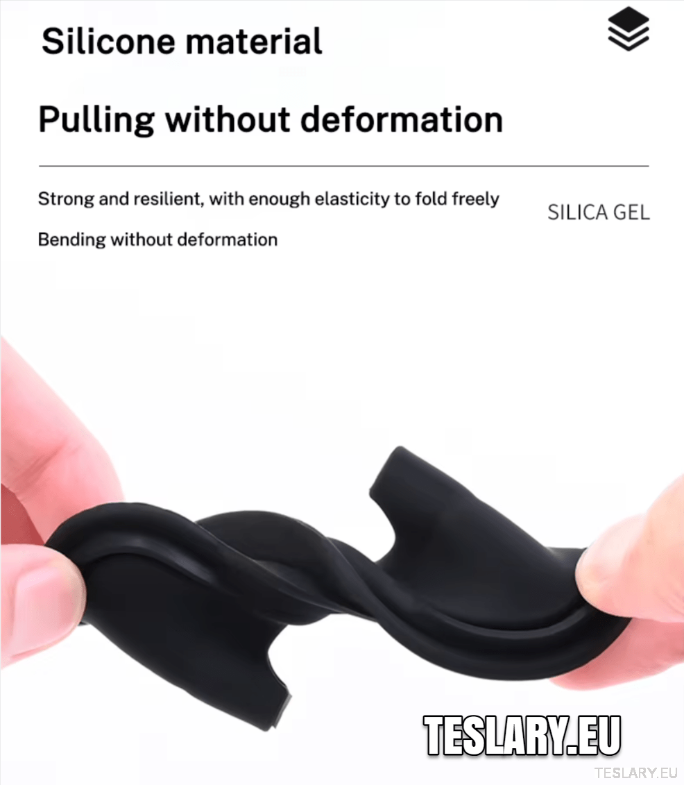 Tesla Model 3 / 3+ Highland & Y Silicone Door Lock Protector with Logo - TESLARY Tesla Shop Accessories Europe Nederlands Dublin Cork Ireland Deutschland Espana Alicante France Italia