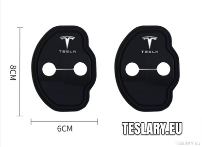Tesla Model 3 / 3+ Highland & Y Silicone Door Lock Protector with Logo - TESLARY Tesla Shop Accessories Europe Nederlands Dublin Cork Ireland Deutschland Espana Alicante France Italia