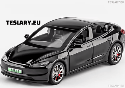 Tesla Model 3+ Highland 2024 1:32 Unofficial Version - TESLARY Tesla Shop Accessories Europe Nederlands Dublin Cork Ireland Deutschland Espana Alicante France Italia