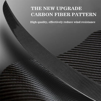 Tesla Model 3+ Highland 2024 Onwards 100% Real Carbon Fiber Rear Trunk Spoiler - TESLARY Tesla Shop Accessories Europe Nederlands Dublin Cork Ireland Deutschland Espana Alicante France Italia