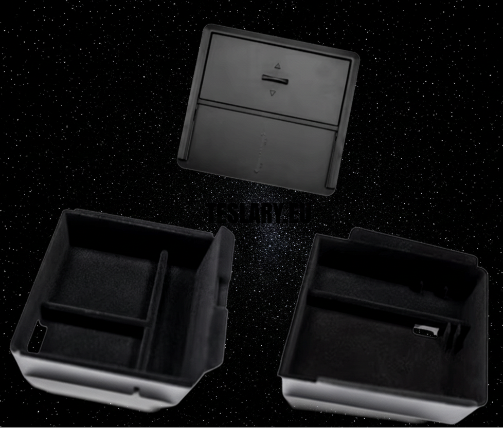 Tesla Model 3+ Highland Accessories 3 Pack Front & Rear Trays & Hidden Storage - TESLARY Tesla Shop Accessories Europe Nederlands Dublin Cork Ireland Deutschland Espana Alicante France Italia