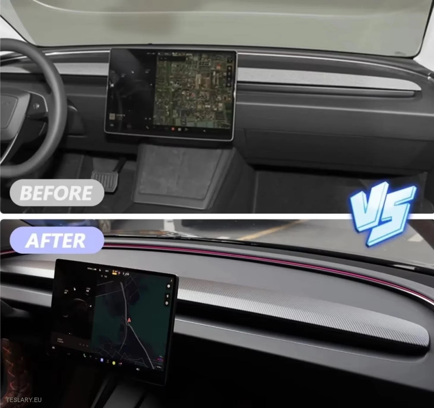 Tesla Model 3 Highland / Model Y Juniper  Dashboard Cover Trim