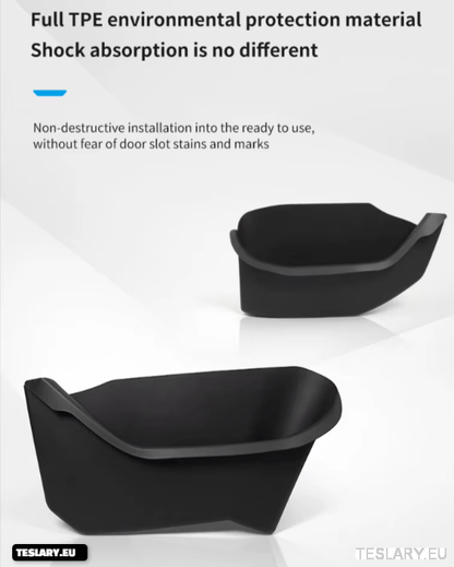 Tesla Model 3+ Highland , Model 3 & Model Y TPE Door Pocket Protectors - TESLARY Tesla Shop Accessories Europe Nederlands Dublin Cork Ireland Deutschland Espana Alicante France Italia