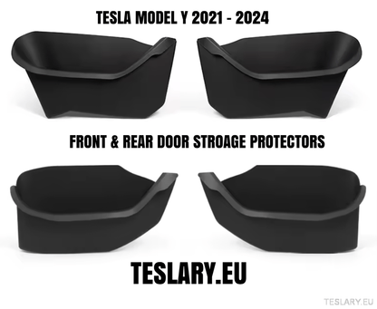 Tesla Model 3+ Highland , Model 3 & Model Y TPE Door Pocket Protectors - TESLARY Tesla Shop Accessories Europe Nederlands Dublin Cork Ireland Deutschland Espana Alicante France Italia