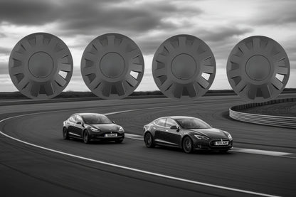Tesla Model 3 Highland Performance Centre Hub Caps - TESLARY Tesla Shop Accessories Europe Nederlands Dublin Cork Ireland Deutschland Espana Alicante France Italia