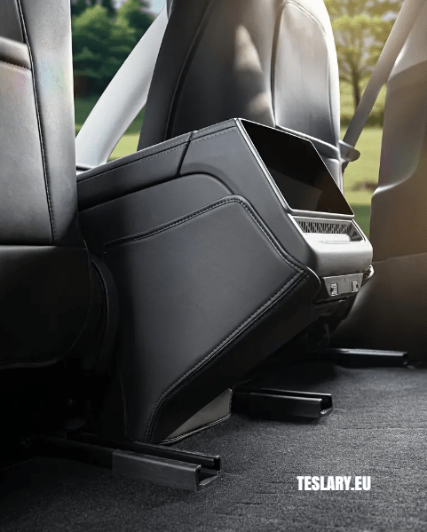 Tesla Model 3+ Highland Rear Kick Panel PU Leather for Rear Console - TESLARY Tesla Shop Accessories Europe Nederlands Dublin Cork Ireland Deutschland Espana Alicante France Italia