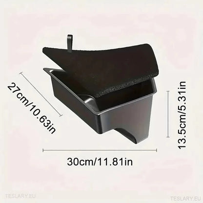 Tesla Model 3 Highland Rear Trunk Organiser Side Pockets with Lids - Tesla Shop Europe - TESLARY.IE Ireland - France boutique- Deutschland Geschäft- España comercio - Nederland winkel- TESLARY.IE