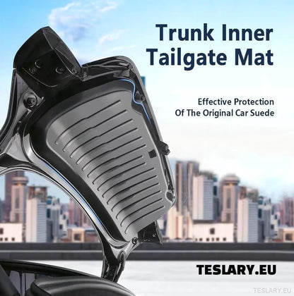 Tesla Model 3 Highland TPE Trunk Door Protector - TESLARY Tesla Shop Accessories Europe Nederlands Ireland Deutschland Espana Alicante France Italia