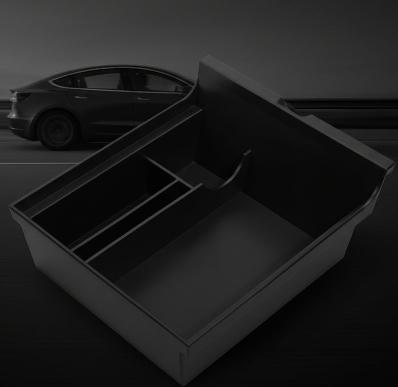 Tesla Model 3 / Y Centre Console Front Organiser Tray -TESLARY.IE Tesla Shop Europe
