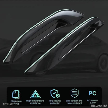 Tesla Model 3 / Y Exterior Door Handles ( 4 PIECES ) - TESLARY Tesla Shop Accessories Europe Nederlands Dublin Cork Ireland Deutschland Espana Alicante France Italia