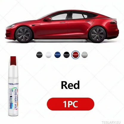Tesla Model 3 Y X S Car Paint Scratch Repair Pen Touch Up Paint Accessories Black Pearl White Silver Deepsea Blue Red - TESLARY Tesla Shop Accessories Europe Nederlands Ireland Deutschland Espana Alicante France Italia
