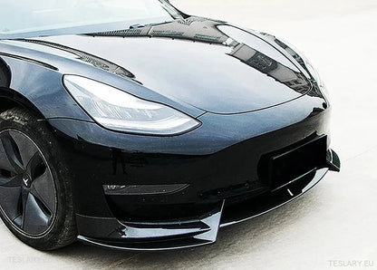 Tesla 3/Y Bodykit Front Diffuser Spoiler Black or Carbon - Tesla Shop Europe - TESLARY.IE Ireland - France boutique- Deutschland Geschäft- España comercio - Nederland winkel- TESLARY.IE