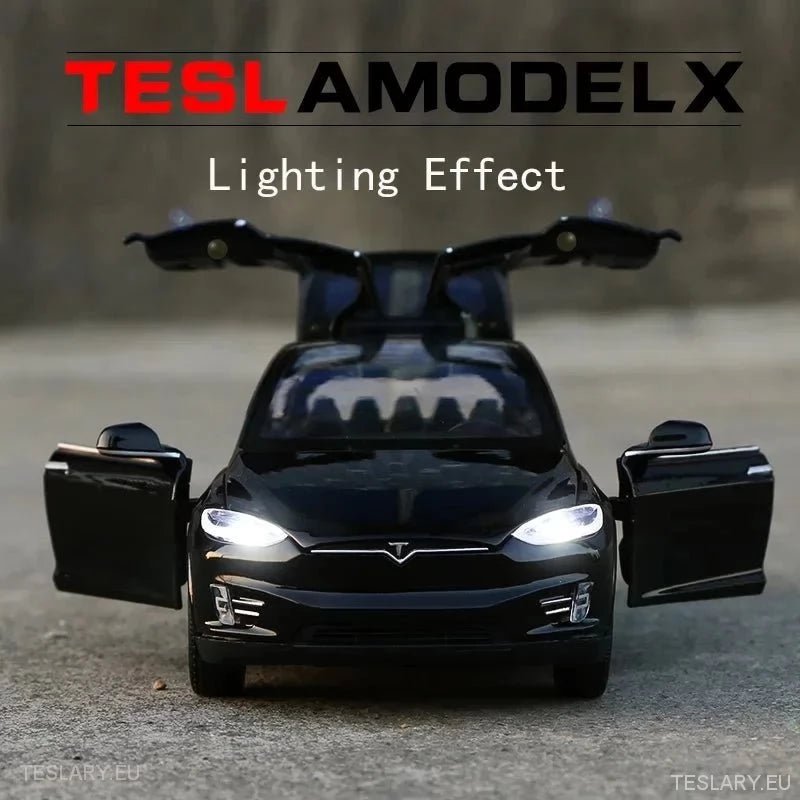 Tesla Model Model X  1:32 Unofficial Version ( Black ) - Tesla Shop Europe - TESLARY.IE Ireland - France boutique- Deutschland Geschäft- España comercio - Nederland winkel- TESLARY.IE