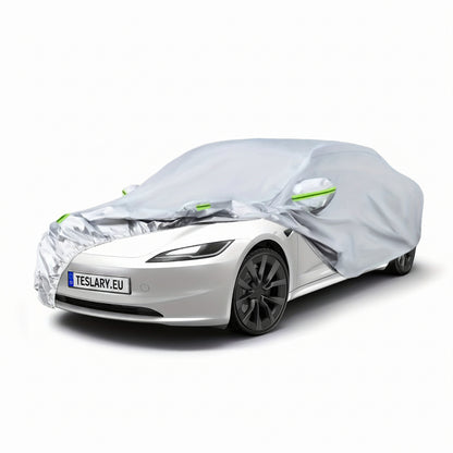 Tesla Model S All Weather Indoor or Outdoor Car Cover - Protect against Sun , Rain and more Available from Irelands Tesla Accessories Shop TESLARY.EU