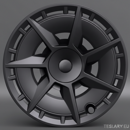TESLA MODEL Y 19" UNIQUE S7 FULL COVER WHEEL HUBS - TESLARY Tesla Shop Accessories Europe Nederlands Dublin Cork Ireland Deutschland Espana Alicante France Italia