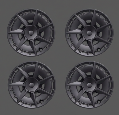 TESLA MODEL Y 19" UNIQUE S7 FULL COVER WHEEL HUBS - TESLARY Tesla Shop Accessories Europe Nederlands Dublin Cork Ireland Deutschland Espana Alicante France Italia
