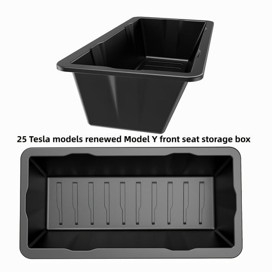 Tesla Model Y Juniper 2025 Under Seat Storage Ireland Teslary.ie Europe Deutshland Nederlands Belfast Dublin Cork Paris Italia